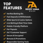 Top Features That Make Reddy Anna Book Official Stand Out